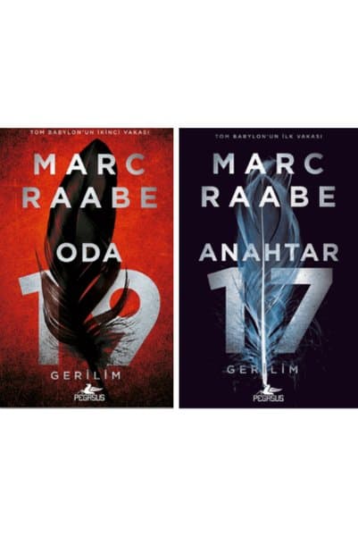 Pegasus Yayınları Marc Raabe - Anahtar 17 / Oda 19 (2 Kitap Takım)