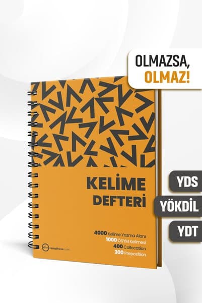 RH Pozitif Yayınları Ingilizce Kelime Defteri - Yds Kelime Defteri - Yökdil Kelime Defteri - Yksdil Kelime Defteri