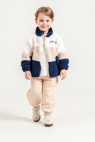 Jikko Baby Welsoft Ceketli 3'lü Erkek Bebek Takım 8168 WNT
