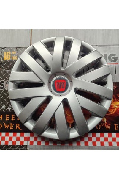 Genel Markalar 16 inç Fiat Egea / Doblo / Scudo / Fiorino Uyumlu 4 Adet Jant kapağı