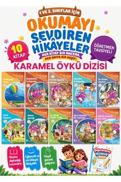 Ata Yayıncılık 2.Sınıflar Okumaya Sevdiren En Hikaye Seti 10'lu