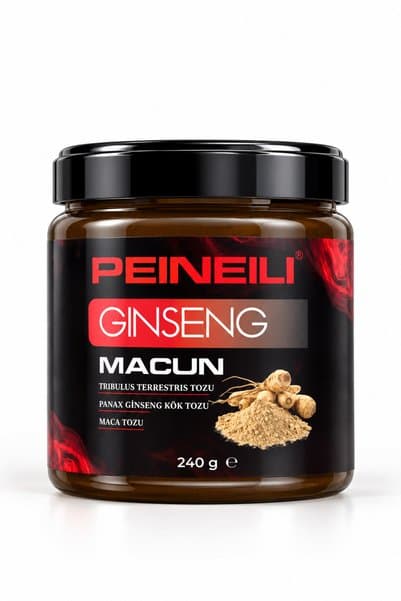 PEINEILI Ginseng Ballı Bitkisel Macun Kavanoz (240 GR)