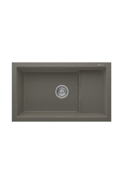 RealStone Patara Granit Eviye Gri - 77x46 cm