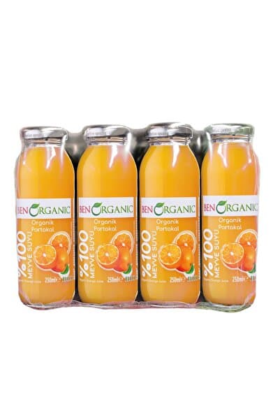 Benorganic Organik Portakal Suyu 12 X 250 ml