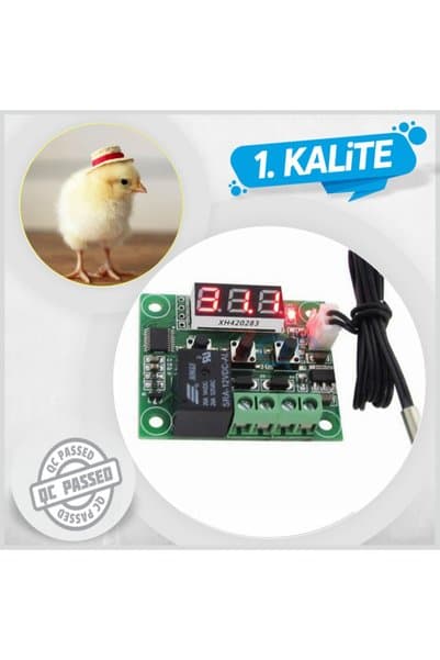 Arduino W1209 Dc 12v Kuluçka Termostat Sıcaklık Kontrol