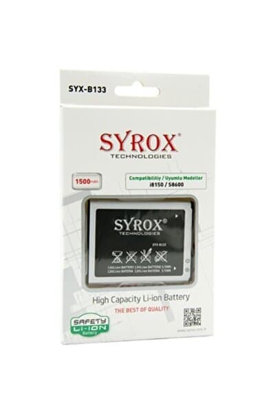 Syrox Samsung 8150 Wonder Batarya S8600 Uyumlu
