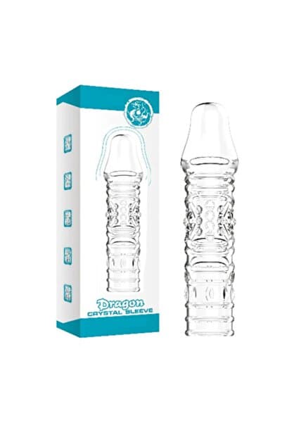 Delay Sleeve Süper Kalite Tırtıklı Silikon Penis Kılıfı