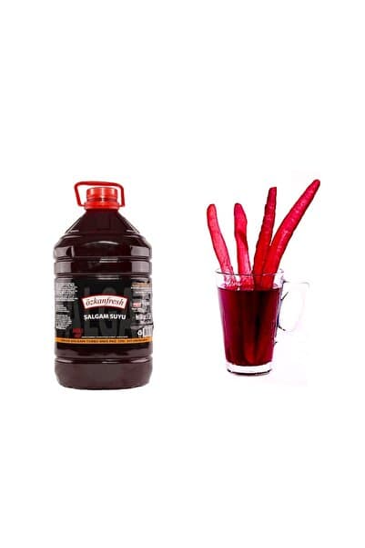 Özkan Şalgam 5 Lt Acılı Taneli Şalgam Suyu
