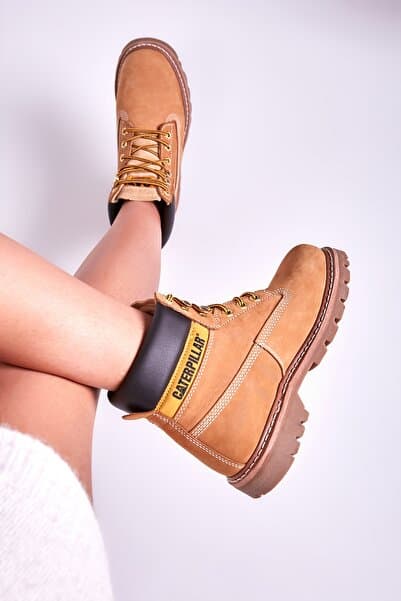 Caterpillar Colorado Honey Nubuk Kadın Bot
