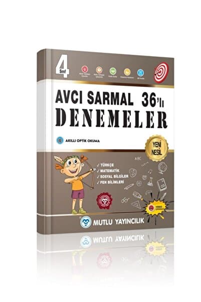 Mutlu Yayıncılık Avcı Sarmal 36’lı Denemeler 4.sınıf
