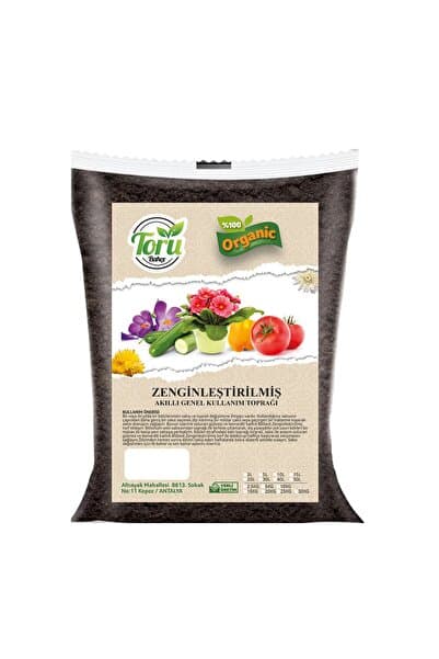 torubahce Toru Bahçe Akıllı Toprak Torf 20 Lt Süper Karışım