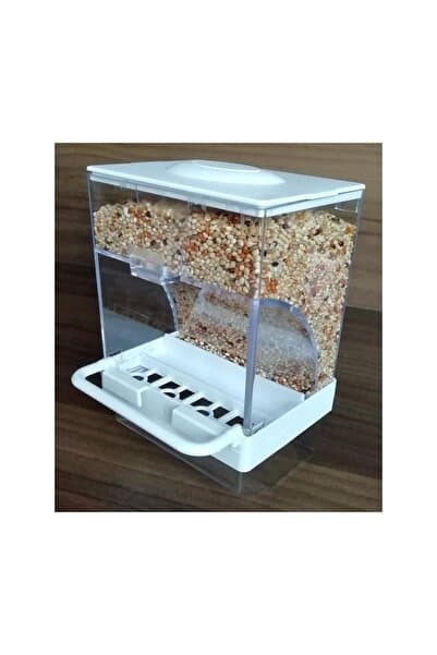 BirdLife Kanarya Muhabbet Kuşu Akıllı Yemlik Kuş Yemliği - 300gr Yem Kapasiteli