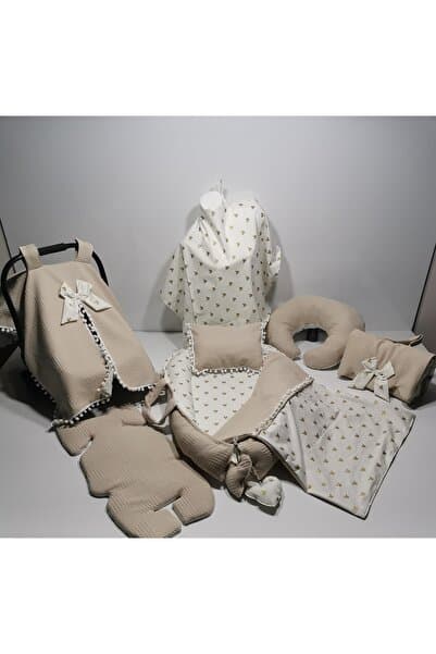 Balamira Waffle Vizon Micemauslu 10 Parça Babynest Seti
