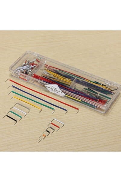 ROBİZ Kutulu Kablo Seti 140 Parça 140 Adet Breadboard Jumper Kablo Uyumlu