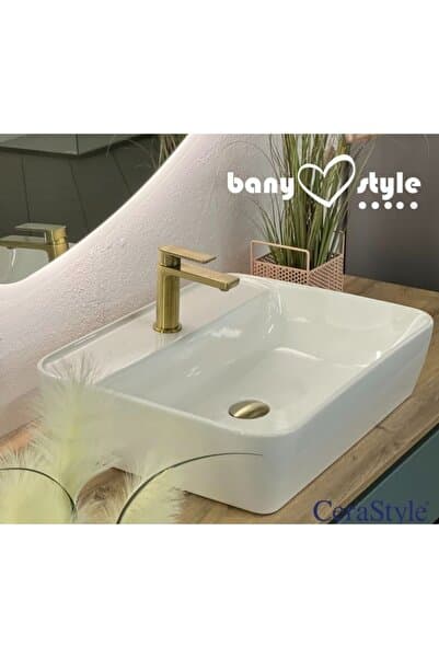 TURKUAZ Cerastyle One Lavabo 55x45 Cm (batarya Delikli)