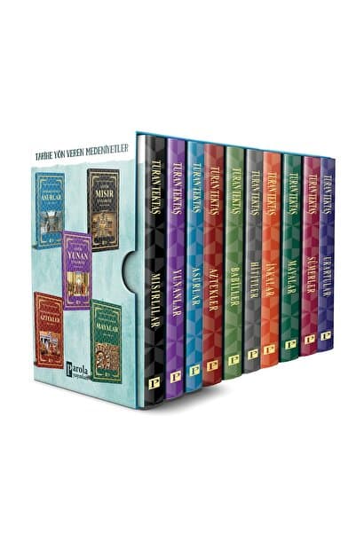Parola Yayınları Tarihe Yön Veren Medeniyetler Serisi 10 Kitap Takım Turan Tektaş 9786257031585