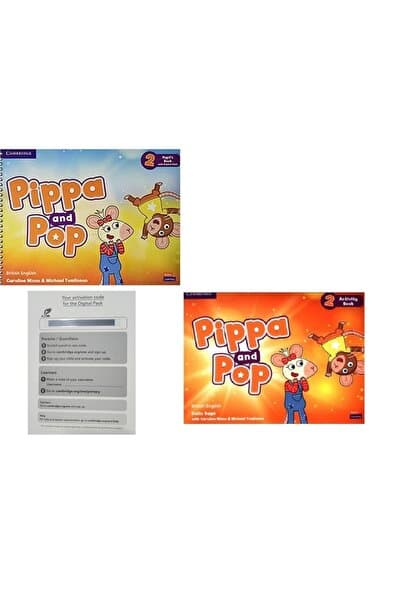 Cambridge University Pippa And Pop Level 2 Pupil's Book With Digital Pack + Activity Book