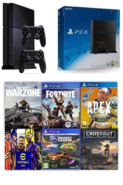 F5Bilgisayar Ps4 500gb + 2 Kol + 15 Dijital Oyun + 12 Ay Garantili Teshir Ürün