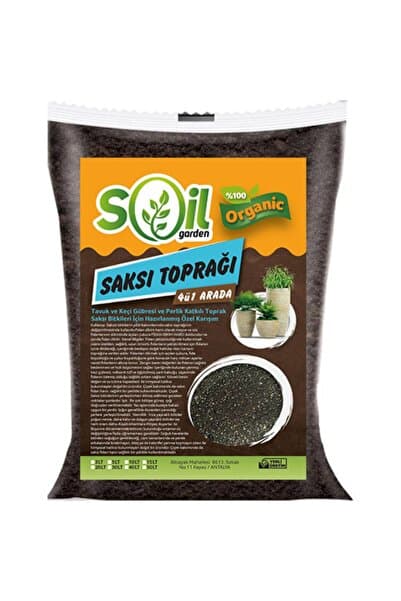 Soil Garden Saksı Toprağı 4'ü Bir Arada 50 Lt