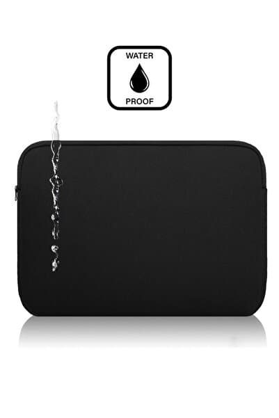 D'VERS Macbook Air Ve Ultrabook 13 -13.3 - 14 Inç Uyumlu Su Geçirmez Kumaş Ve Fermuar Özellikli Kılıf