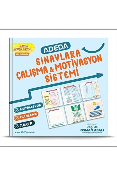 Adeda Yayınları Sınavlara Çalışma Ve Motivasyon Sistemi