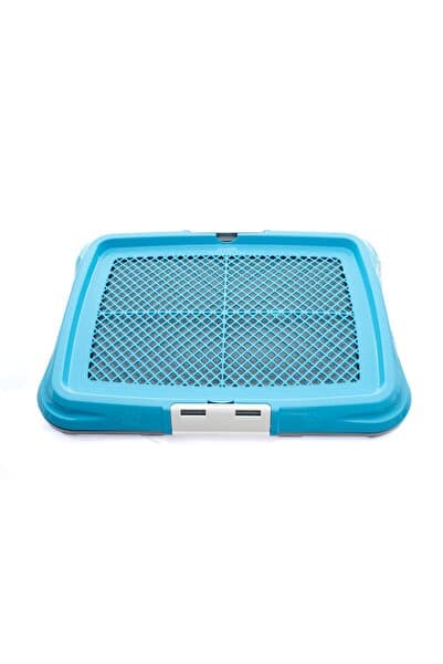 BRAVE PAWS Köpek Eğitim Tuvaleti Elekli Alıştıma Tuvaleti Mavi 35*45*6 Cm