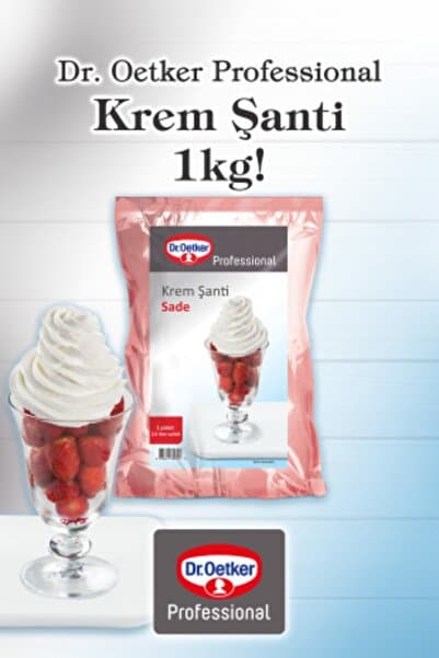 Dr. Oetker Krem Şanti Sade 1 Kg