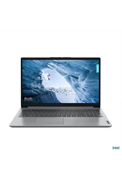 Ideapad1 Intel Celeron-N Serisi 4GB 128GB EMMC DOS 15.6" Grey Laptop (Lenovo Türkiye Garantili)