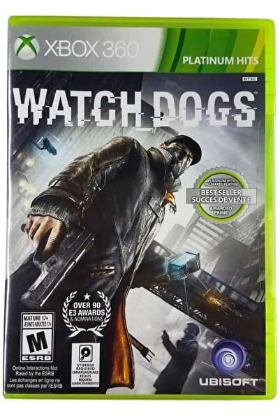 Ubisoft Xbox 360 Watch Dogs Orjinal Kutulu Teşhir Ürün
