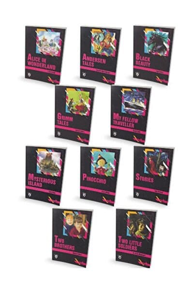Dorlion Yayınları Ingilizce Hikaye Seti - Stage 1 - 10 Kitap Karma Set