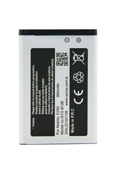 nostaljikcep Nostaljik Samsung E1150 E1190 C140 C160 X200 C300 C3010 Batarya