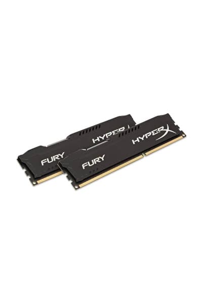 Kingston HyperX Fury Black 16GB(2x8GB) 1600MHz DDR3 Ram (HX316C10FBK2/16)