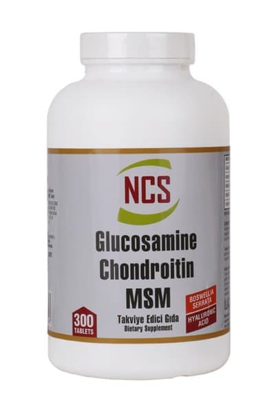 Ncs Glukozamin Kondroitin Msm 300 Tablet 2 Kutu 600 Tablet