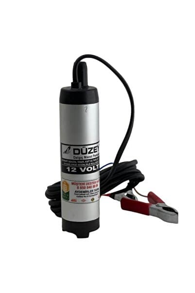 Genel Markalar 12 Volt Küçük Mini Dalgıç Sıvı Su Süt Mazot Aktarma Transfer Pompası
