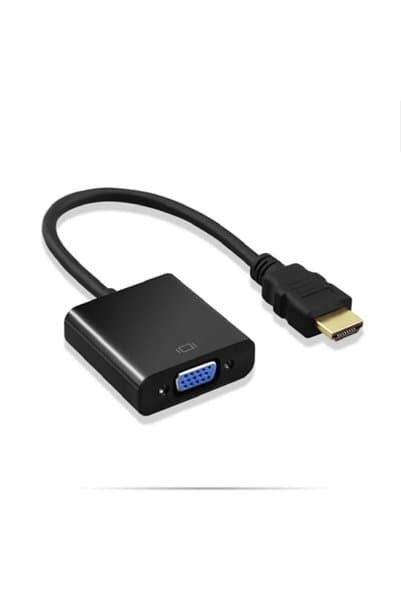 TrkTech Hdmi To Vga Çevirici Dönüştürücü Monitör Kablosu