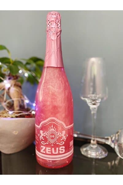OS ZEUS Simli Alkolsüz Şampanya Çilek Aromalı