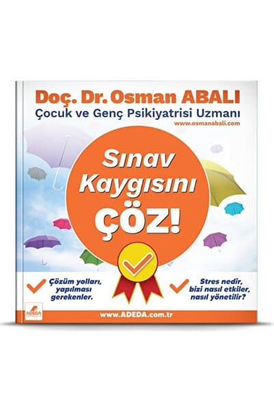 Adeda Yayınları Sınav Kaygısını Çöz! / Osman Abalı / / 9786057478726