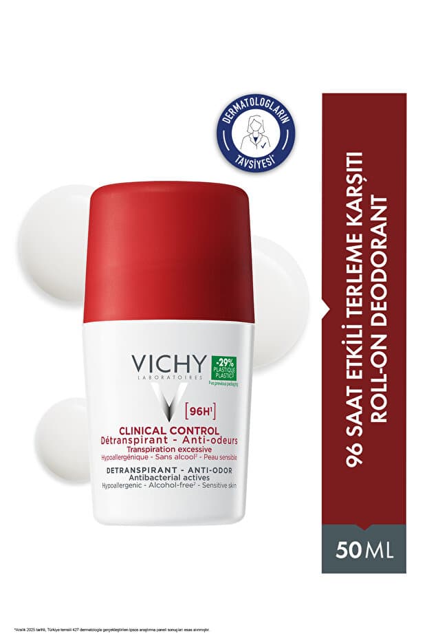 Vichy Clinical Control 96H Terleme Karşıtı Roll On Deodorant 50 ml