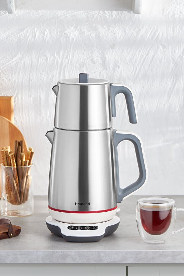 HOMEND Royaltea 1709h Konuşan Çay Makinesi (DOKUNMATİK BAZA) - Fiyatı