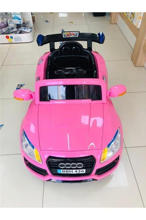 Babyhope Audi Uzaktan Kumandalı 12v Akülü Araba Pembe