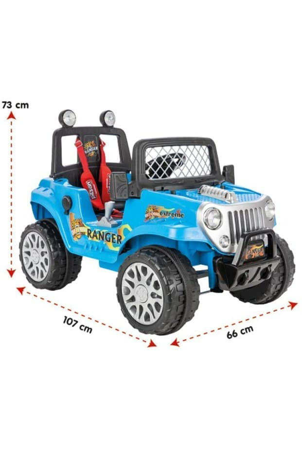 PİLSAN Ranger Mavi 12 Volt Uzaktan Kumandalı Araba - Fiyatı