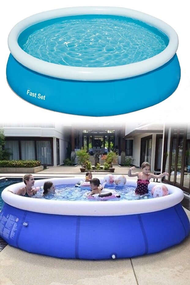 Binbirreyon Bestway Büyük Boy Şişme Yüzme Havuzu 244x61cm 2100litre Fe001