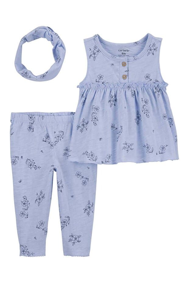 Carter's Kız Bebek 3Lü Set