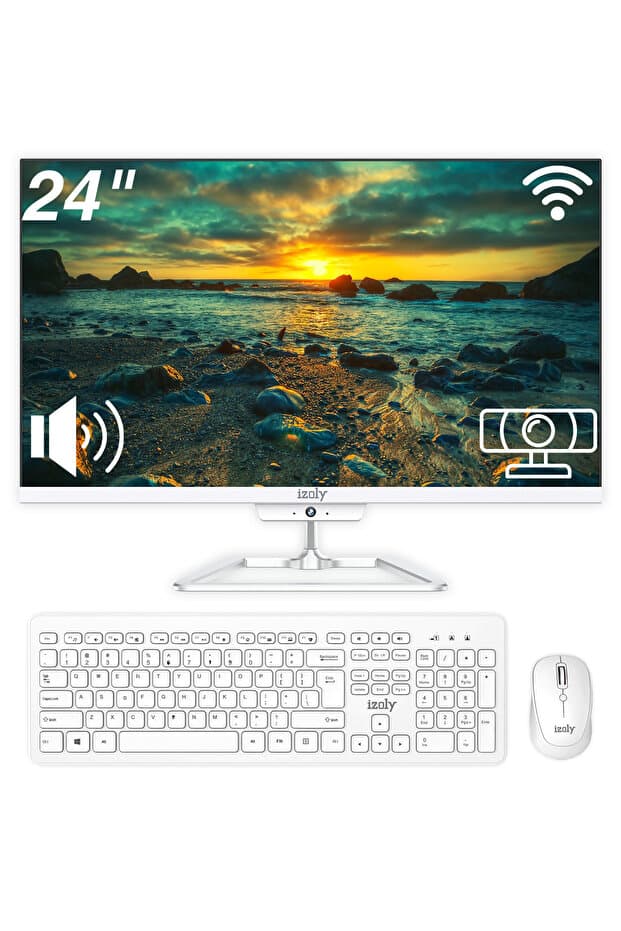 IZOLY B502 i5-3470 3.60 GHz 16GB 256GB SSD 24" Wifi 6 / BT All In One Bilgisayar - Fiyatı