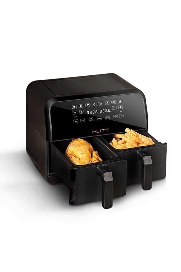 HUTT Airfryer Fritöz Yağsız 8 l Distribütör Garantili