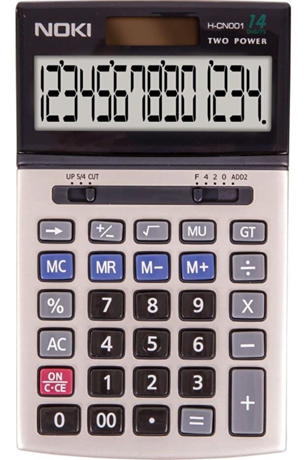 Noki Hesap Makinesi 14 Hane H-CN001