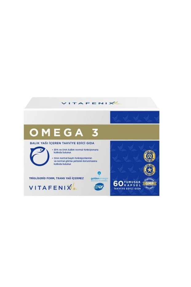 Vitafenix Omega 3 Balık Yağı İçeren Takviye Edici Gıda - Fiyatı