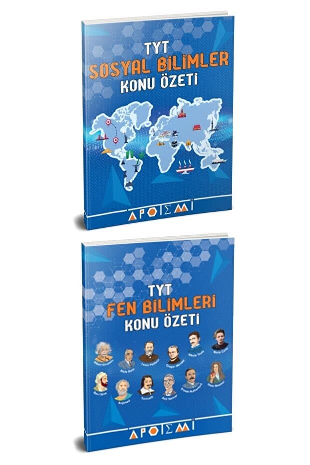 Apotemi Yayınları Apotemi Sosyal Bilimler & Fen Bilimleri Konu Özeti Seti (2 KİTAP) 2026 - Fiyatı