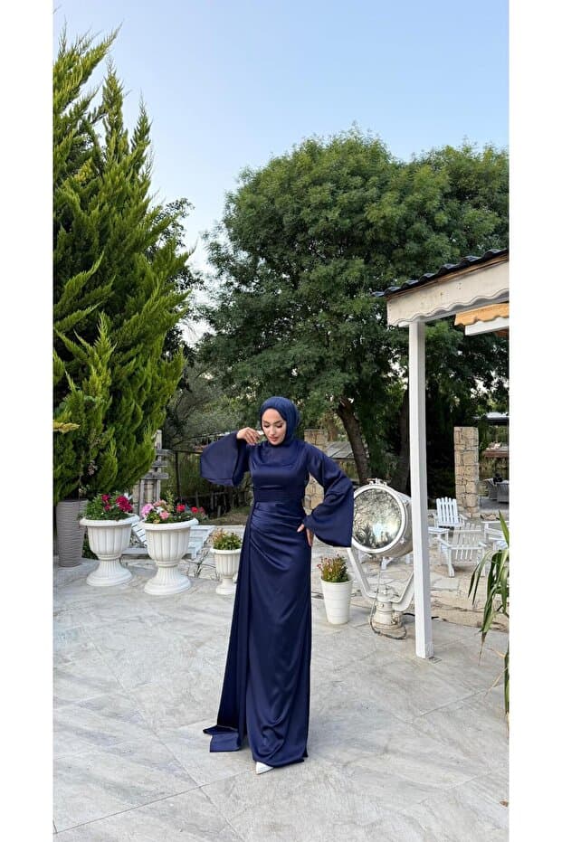 moda zeynaa YANDAN KUYRUKLU ZEYNA TESETTÜR ABİYE