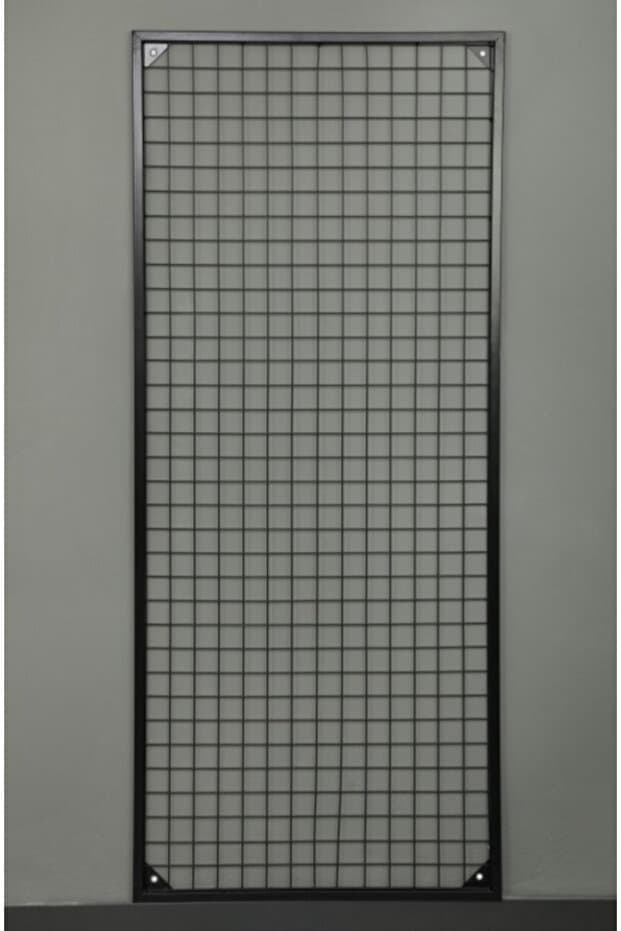 RafBurada Sık Telli Tel Raf - Tel Pano Stand, Duvar Askılığı 60x150 Cm - Fiyatı